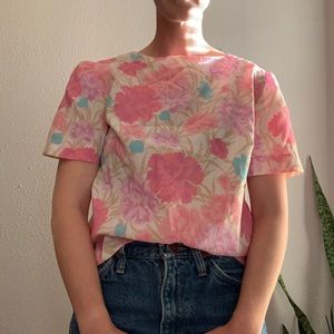 Vintage Floral Top